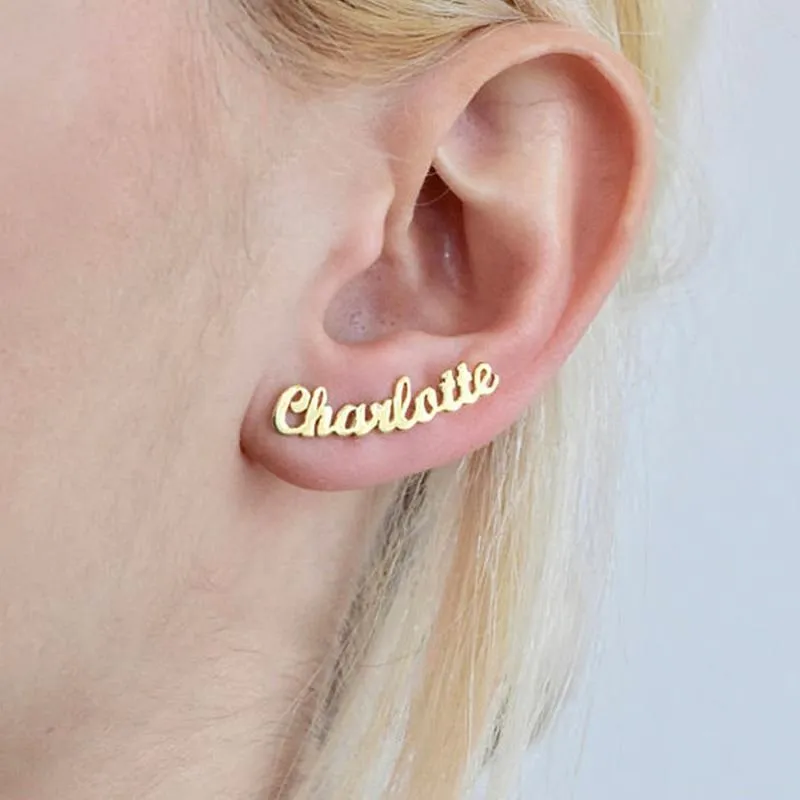 Custom Name Earring-Christmas Gifts For Mom