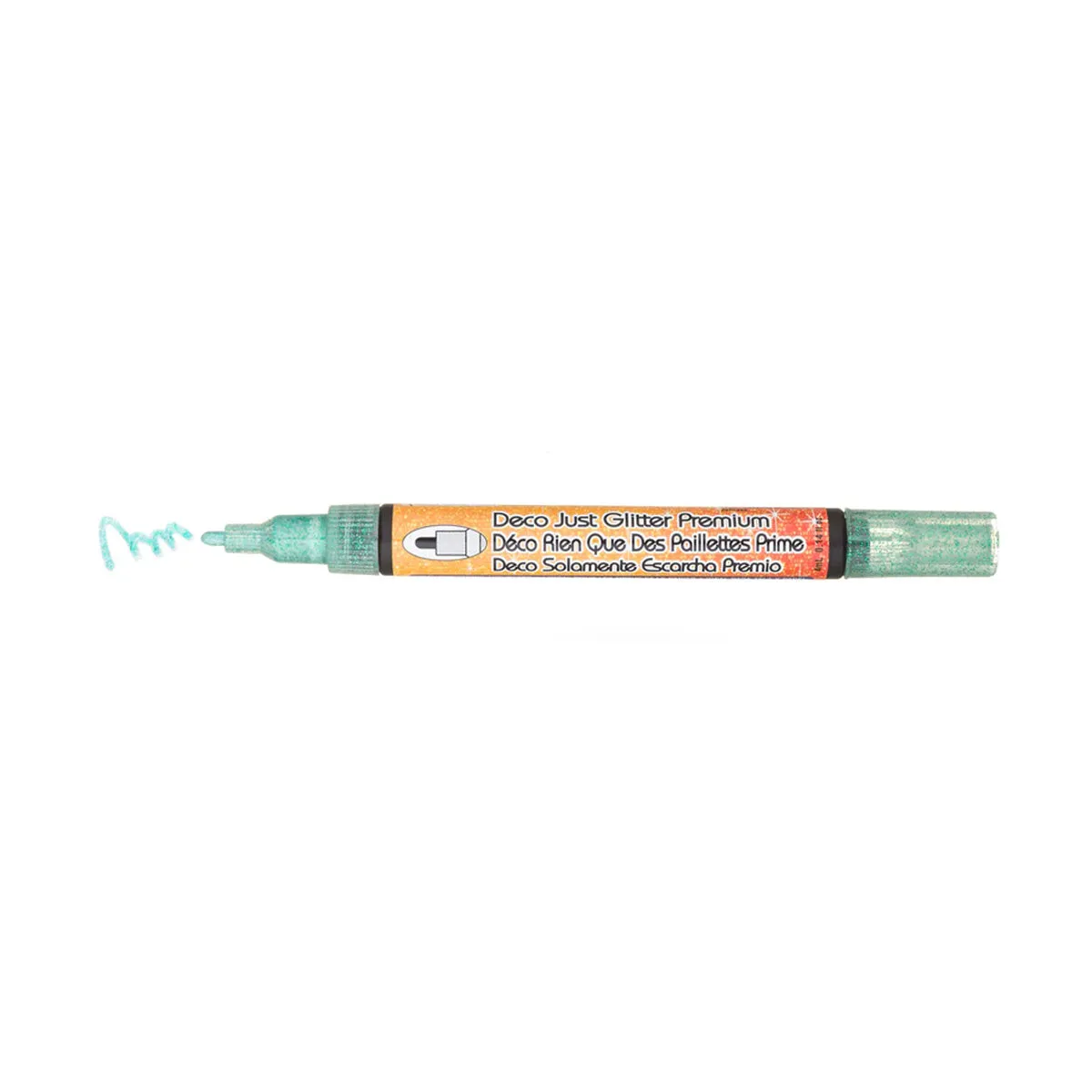 DECO JUST GLITTER PREMIUM FABRIC MARKER // GREEN