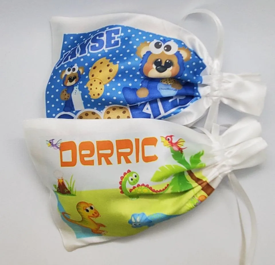 Dinosaur Personalized Kids Puzzle With FREE Matching Drawstring Gift Bag
