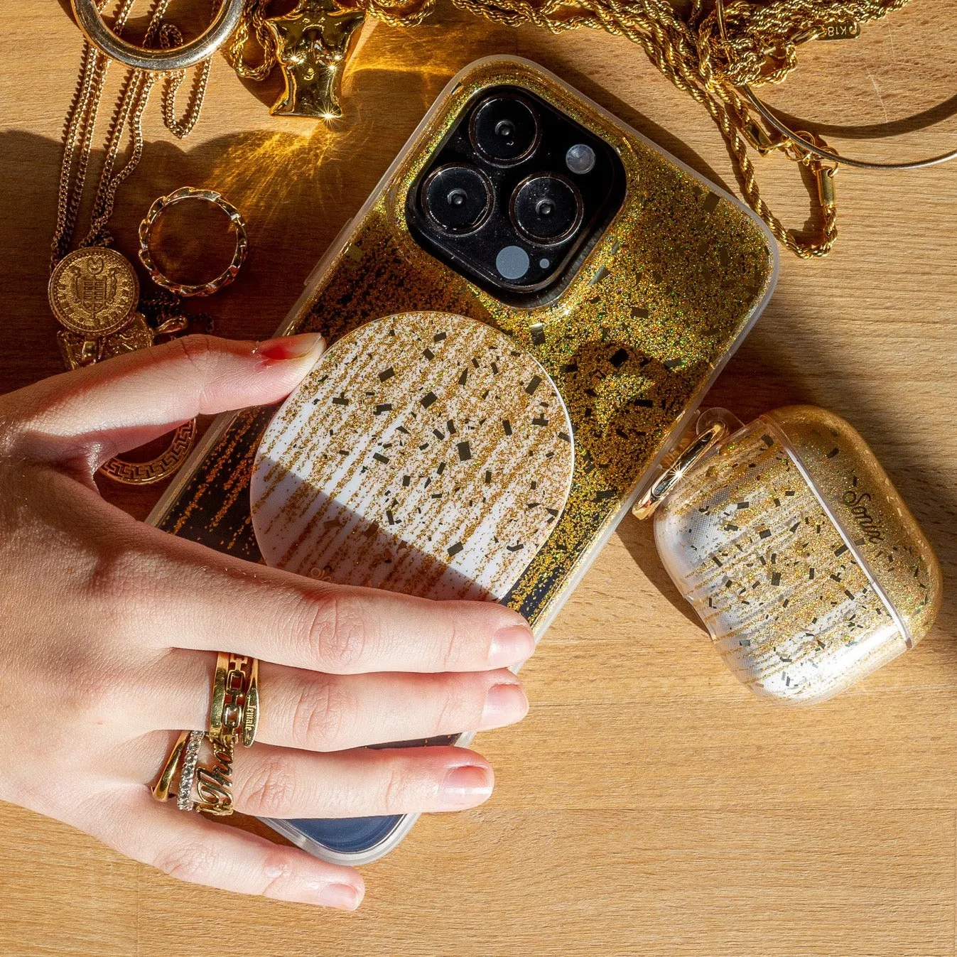 Drippin' in Gold AirPods Case
