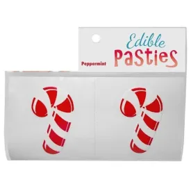 Edible Pasties - Candy Cane