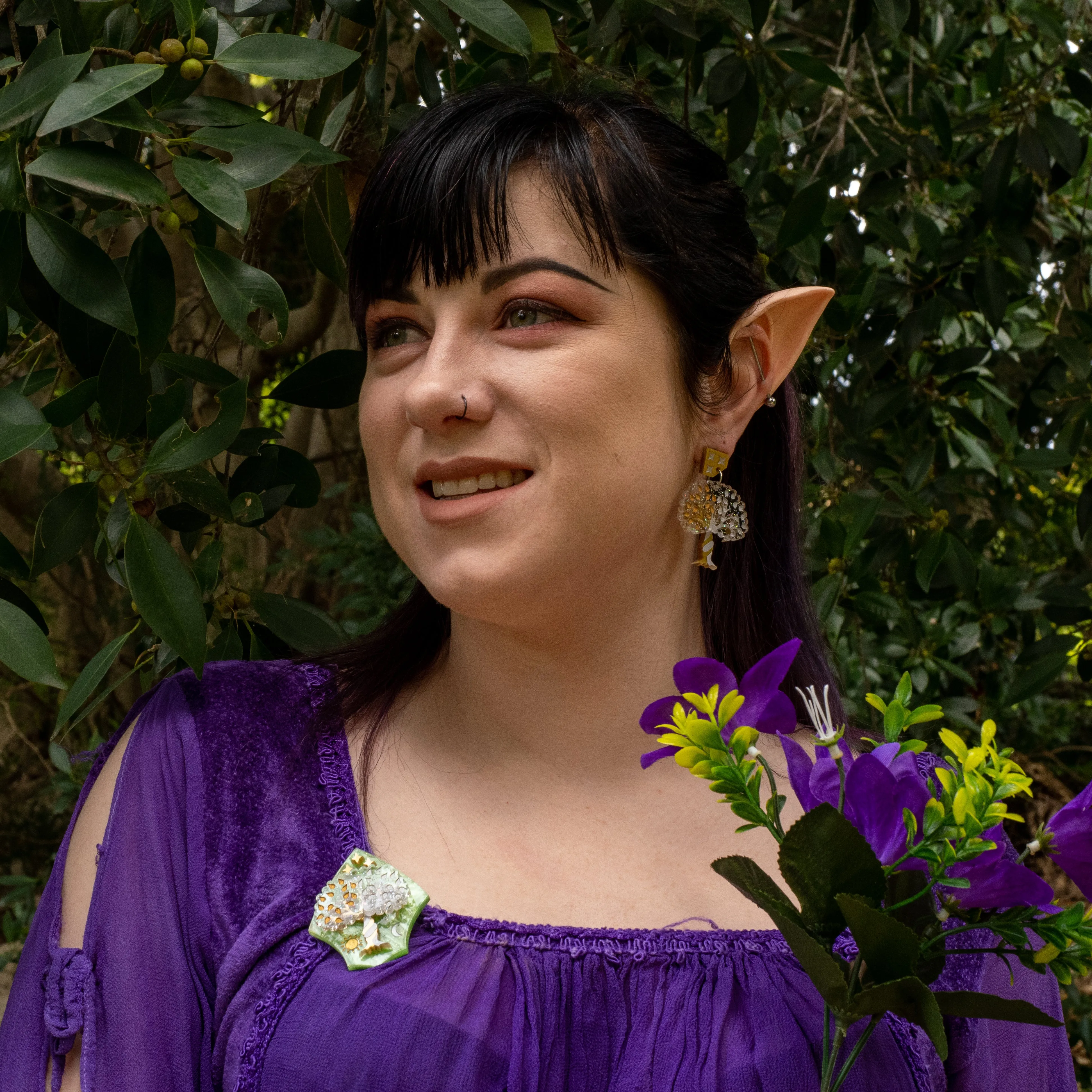 Elven tree - Brooch