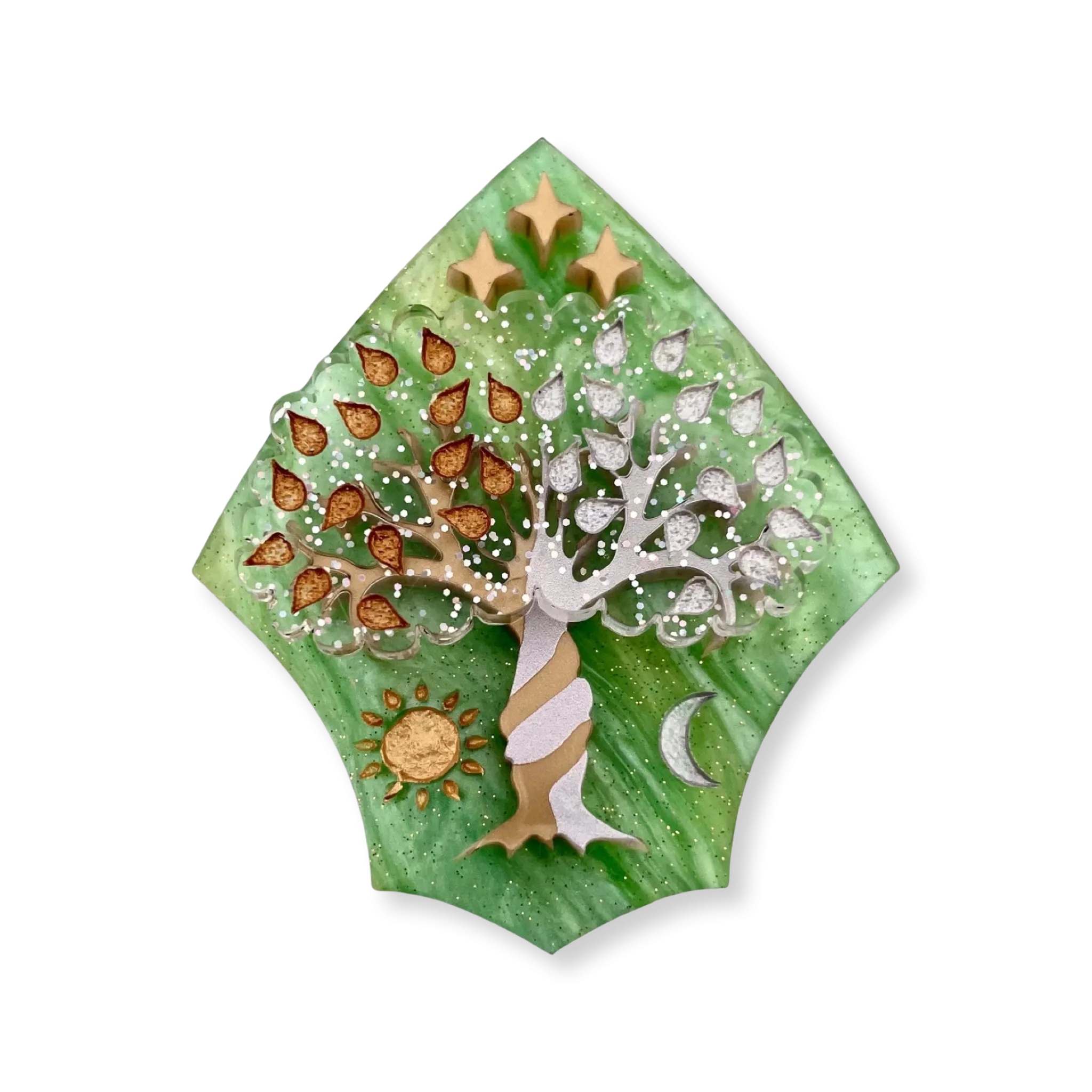 Elven tree - Brooch