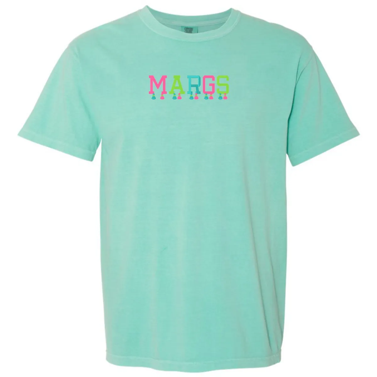 Embroidered Tasseled 'Margs' T-Shirt