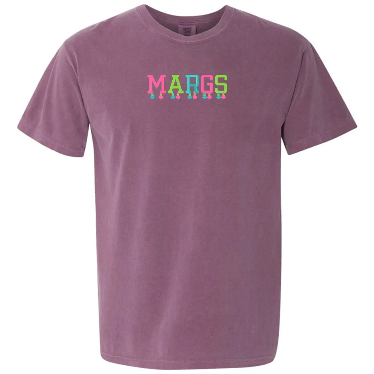 Embroidered Tasseled 'Margs' T-Shirt