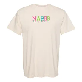 Embroidered Tasseled 'Margs' T-Shirt