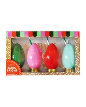 Extra Bright Mini Light Sippers Set of 4 by Packed Party  no