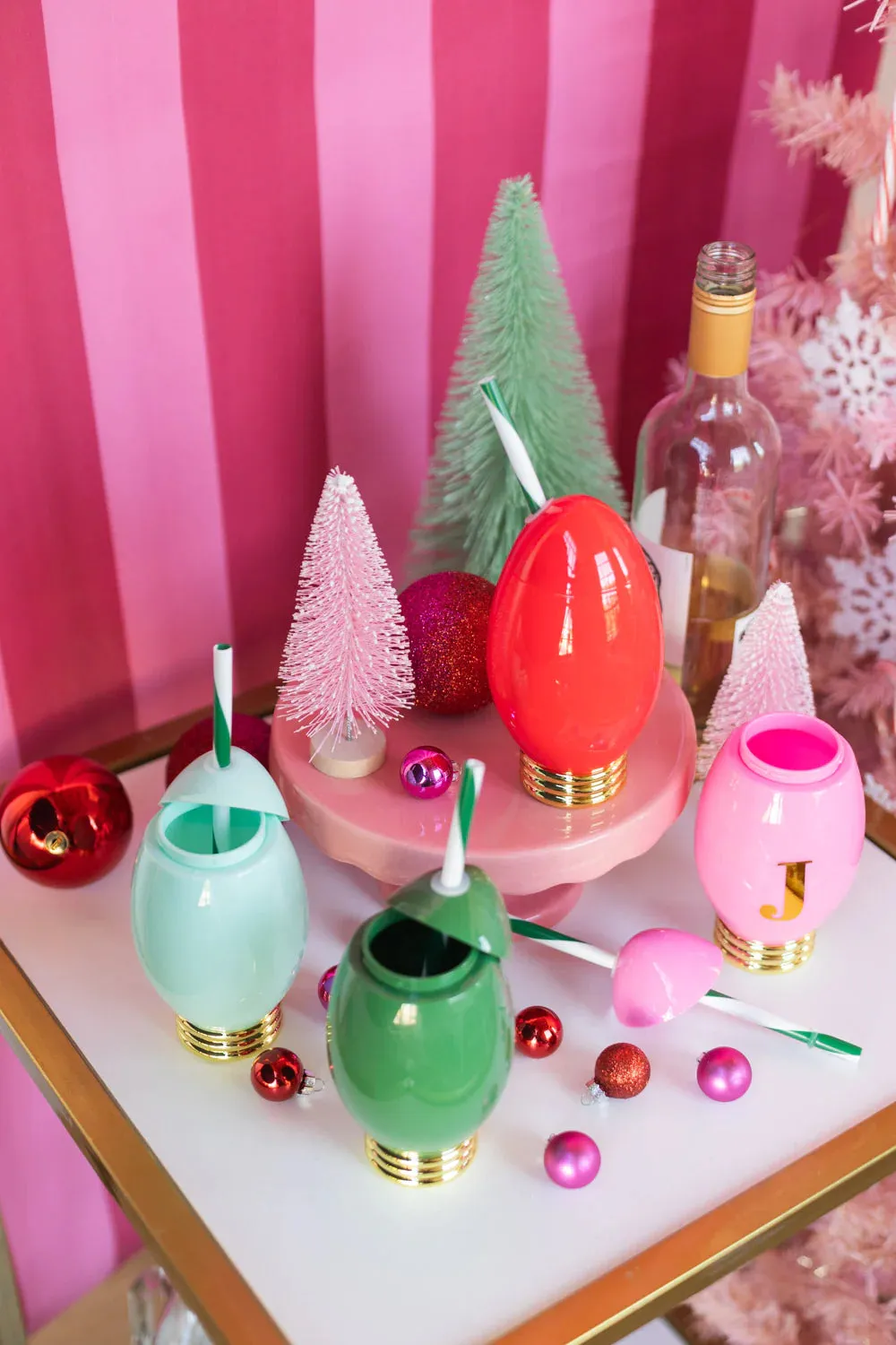 Extra Bright Mini Light Sippers Set of 4 by Packed Party  no