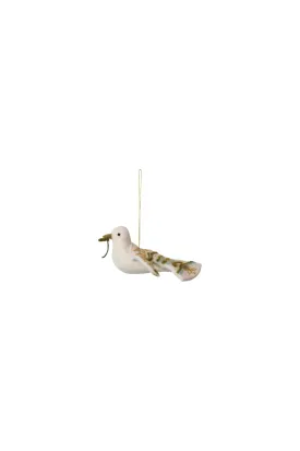 Felt Dove Ornament