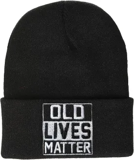Gifts for Dad, Grandpa, Men, Husband on Father's Day, Knit Hat, Warm & Soft, Stylish Winter Accessory, Great Gift for Fathers Beanie Black