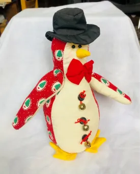 Handcrafted Fabric Holiday Plush (8" Tall)