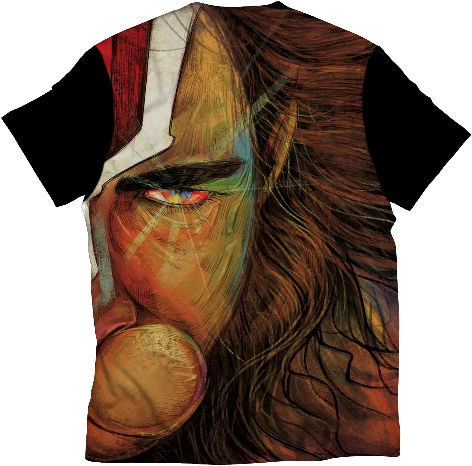 Hanuman Half Face