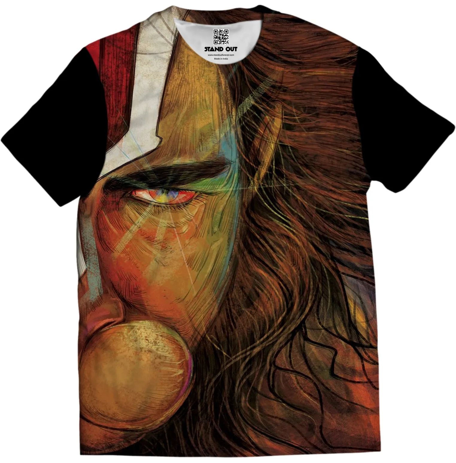 Hanuman Half Face