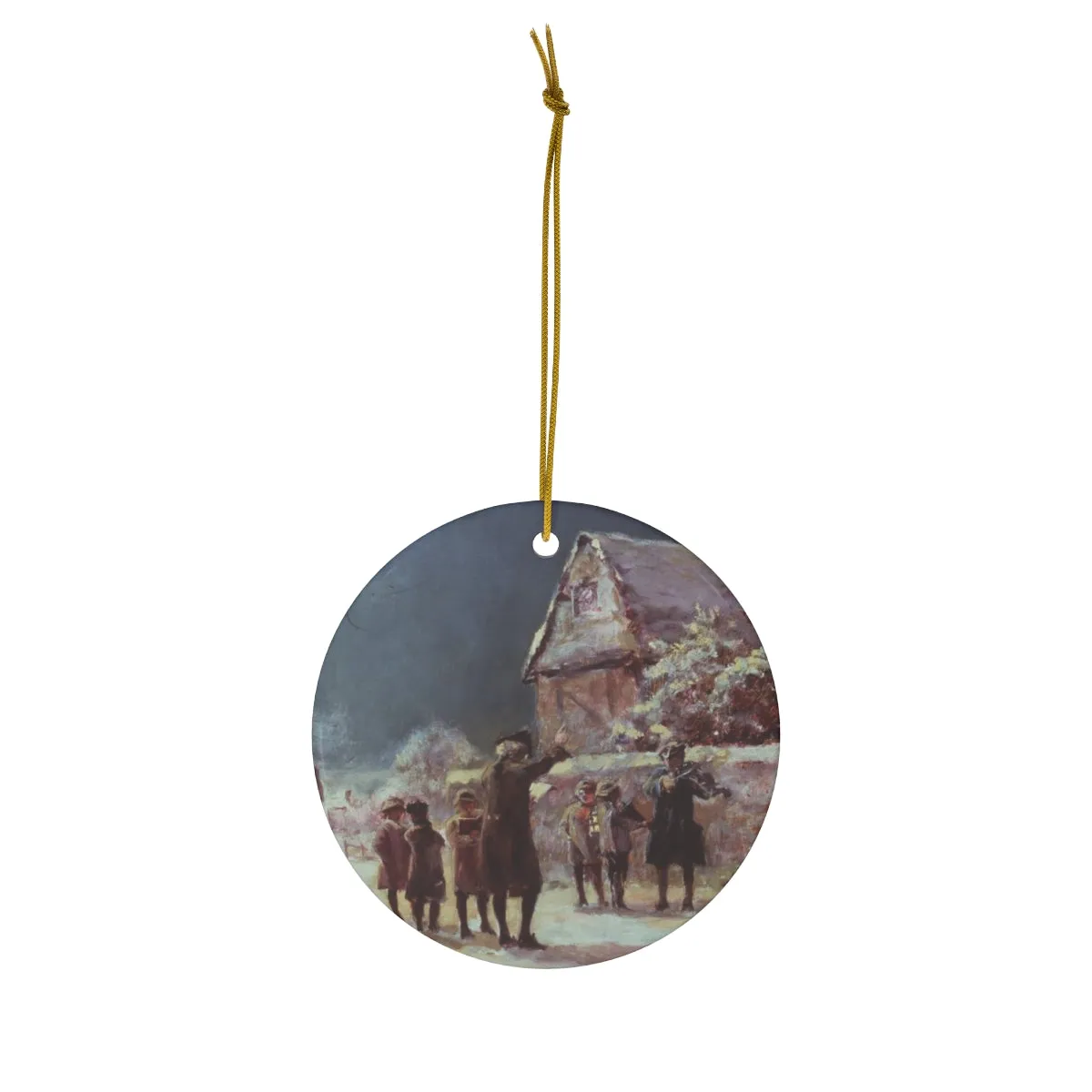 Henry John Yeend King: "Twas the Night Before Christmas" - Holiday Ornament