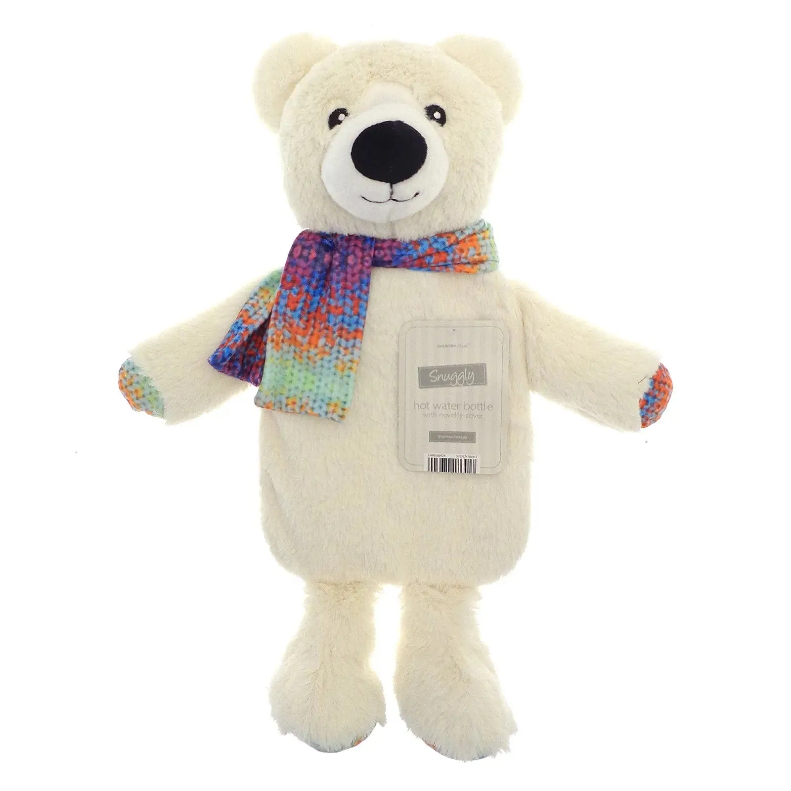 Hot Water Bottle Novelty Plush Animal Cover Soft Cute 1 Litre