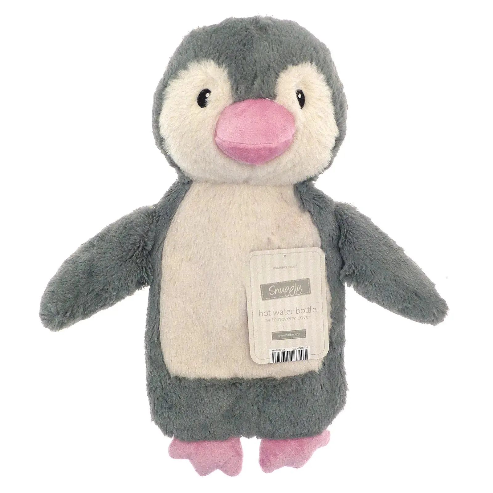 Hot Water Bottle Novelty Plush Animal Cover Soft Cute 1 Litre