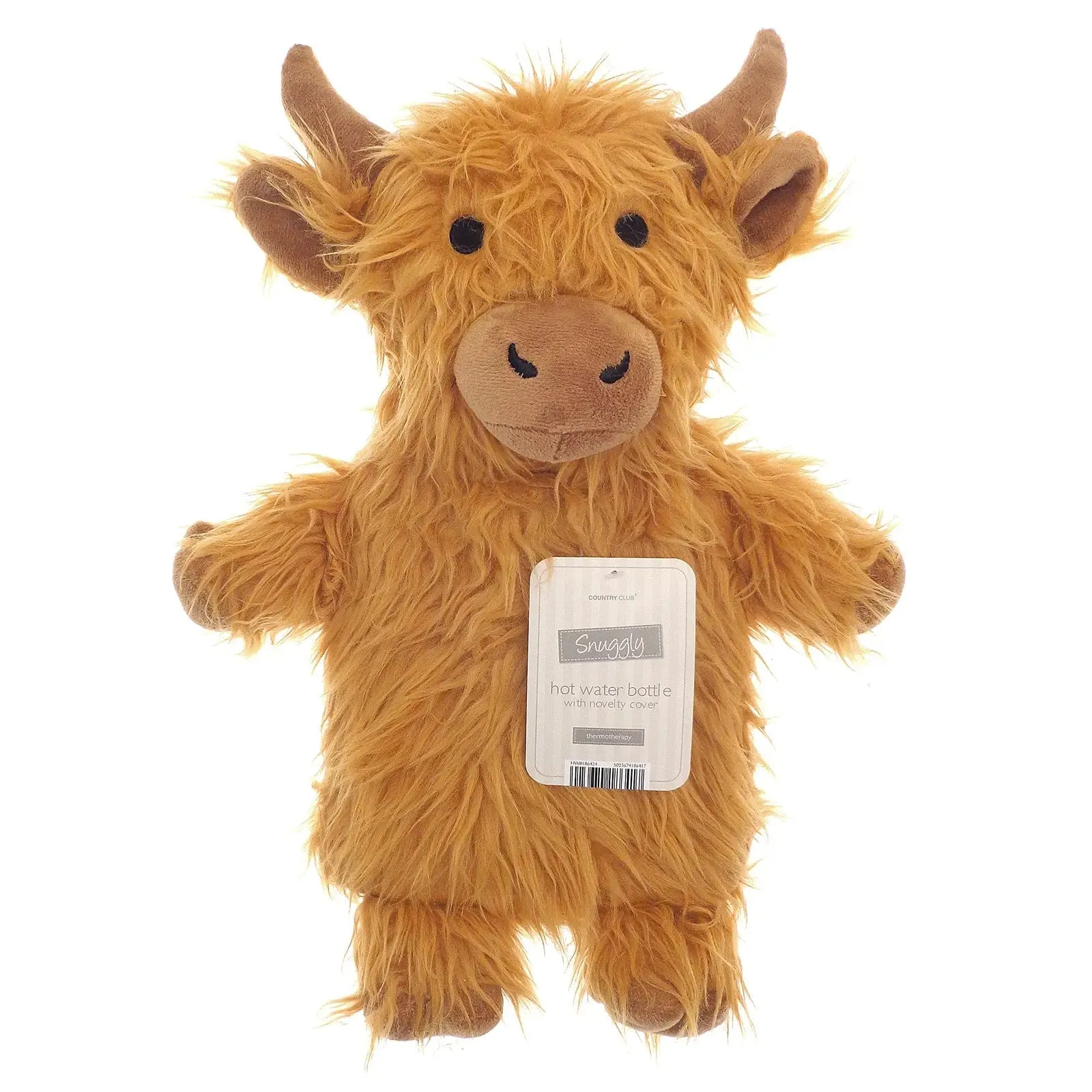 Hot Water Bottle Novelty Plush Animal Cover Soft Cute 1 Litre