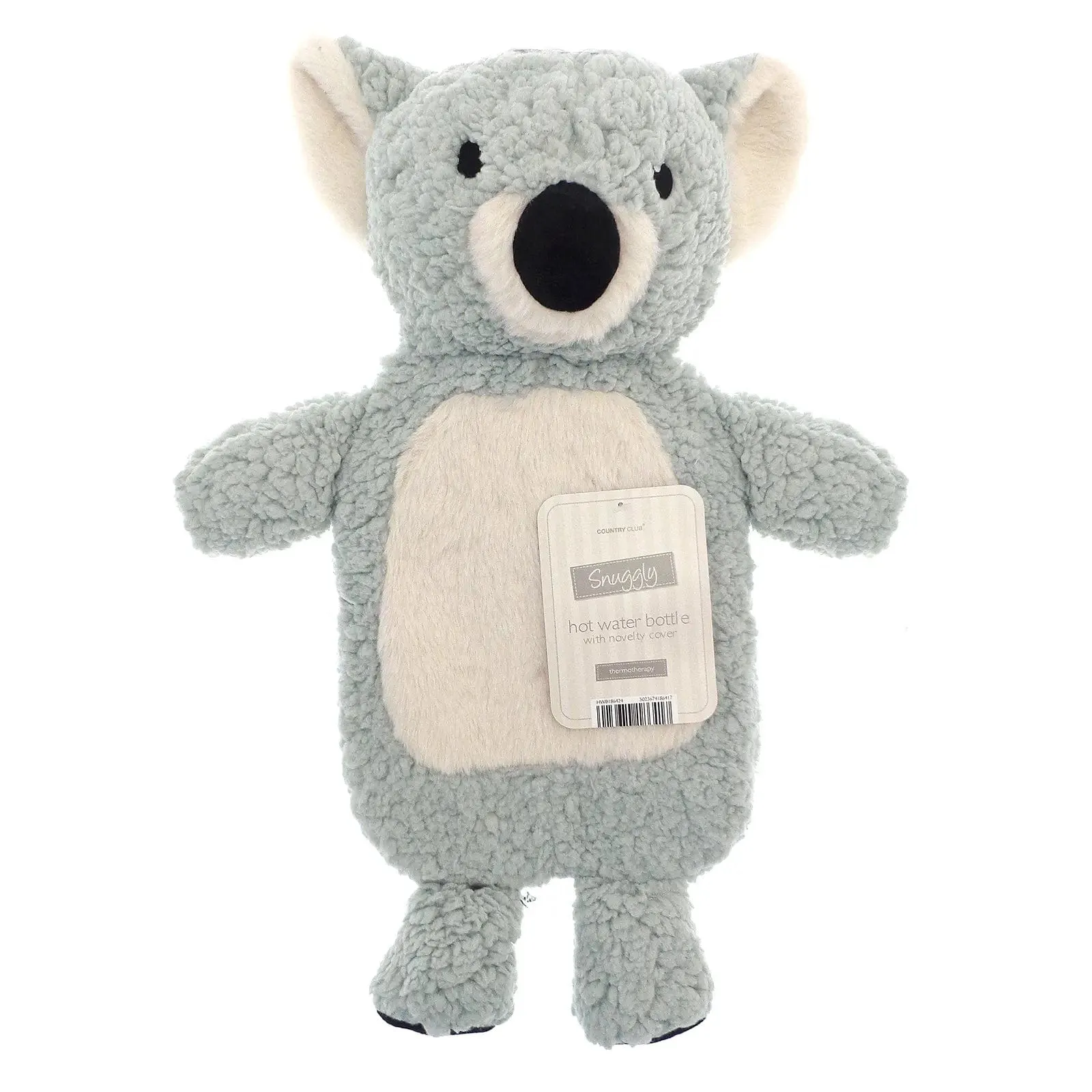 Hot Water Bottle Novelty Plush Animal Cover Soft Cute 1 Litre