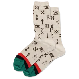 HOTSOX Women's Kwanzaa Principles Crew Socks