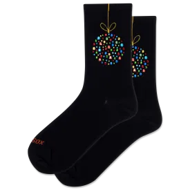 HOTSOX Womens Decorative Crew Socks