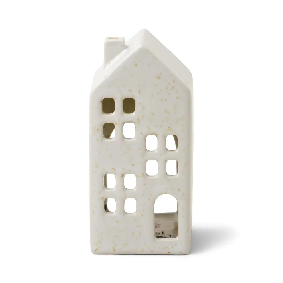 Incense Cone Holder - White House ( Includes Incense Cones )