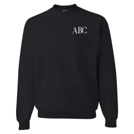 Initialed Crewneck Sweatshirt