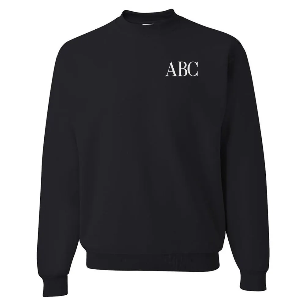 Initialed Crewneck Sweatshirt