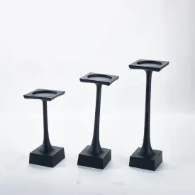 Ink and Iron Candle Holder