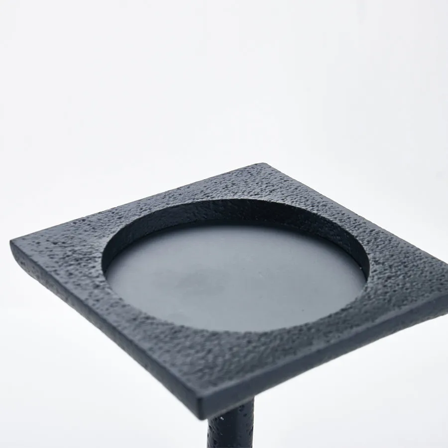 Ink and Iron Candle Holder