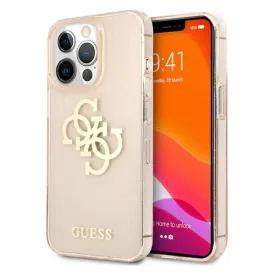 Iphone 13  Guess Glitter Gold
