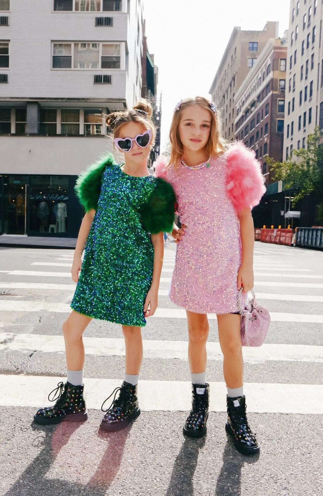 Jade Feather Party Dress