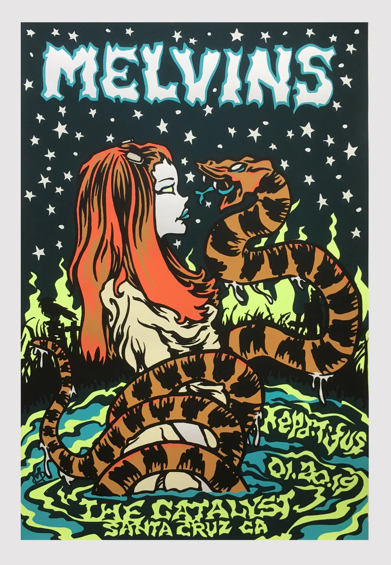 MELVINS - Santa Cruz 2019 by Mike Murphy