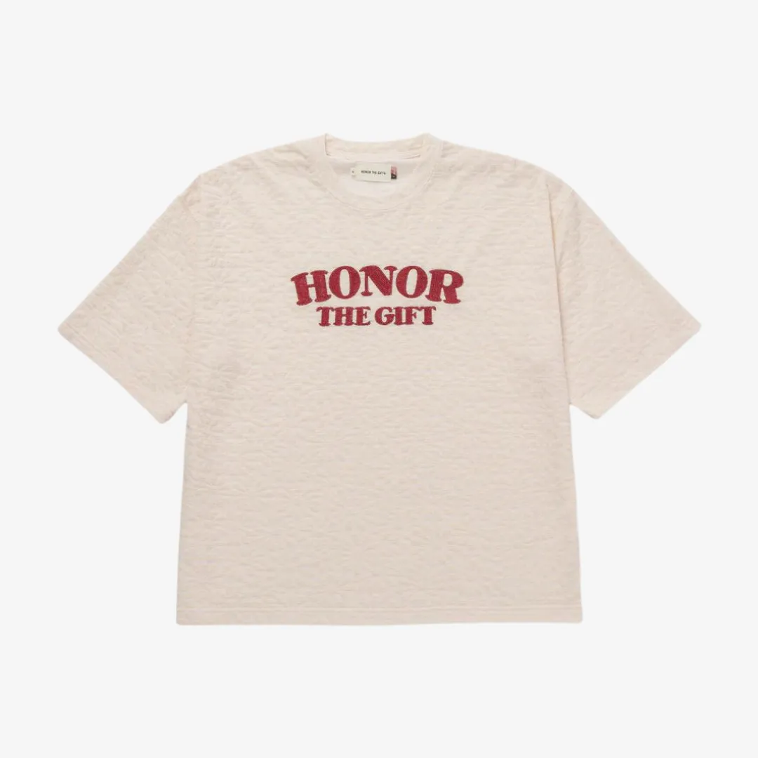 mens honor the gift stripe box s/s tee (bone)