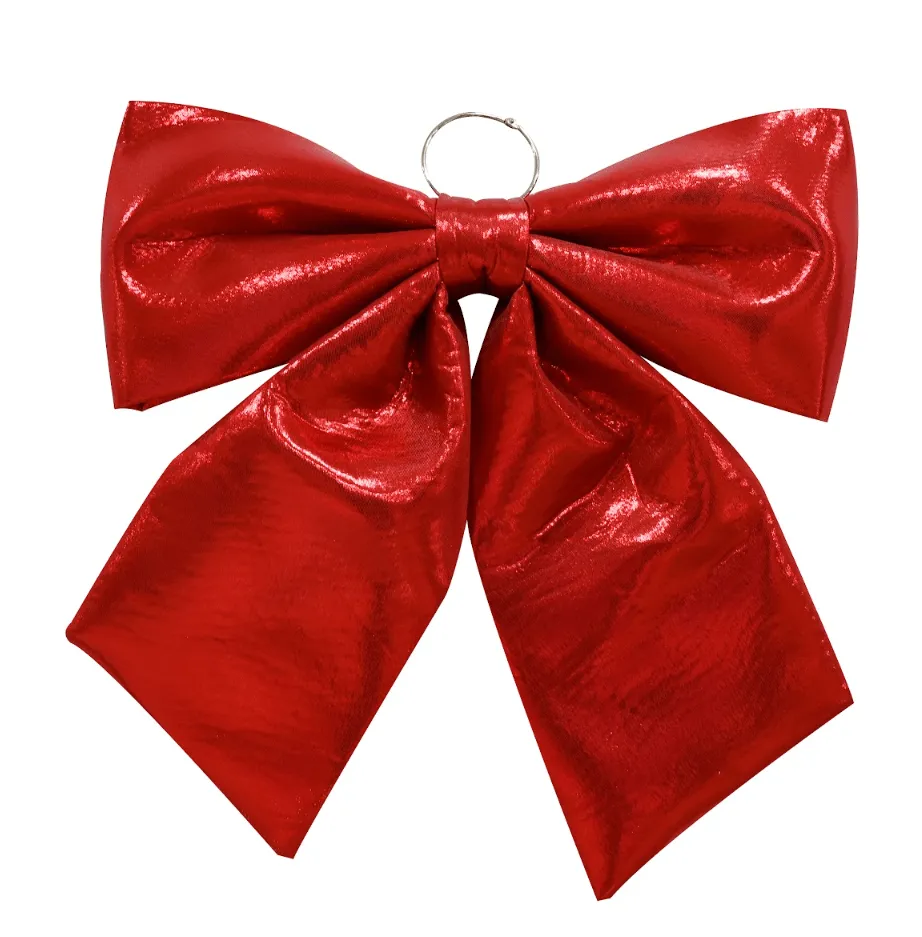 Metallic Door Bow 3 Asst (44x56cm)