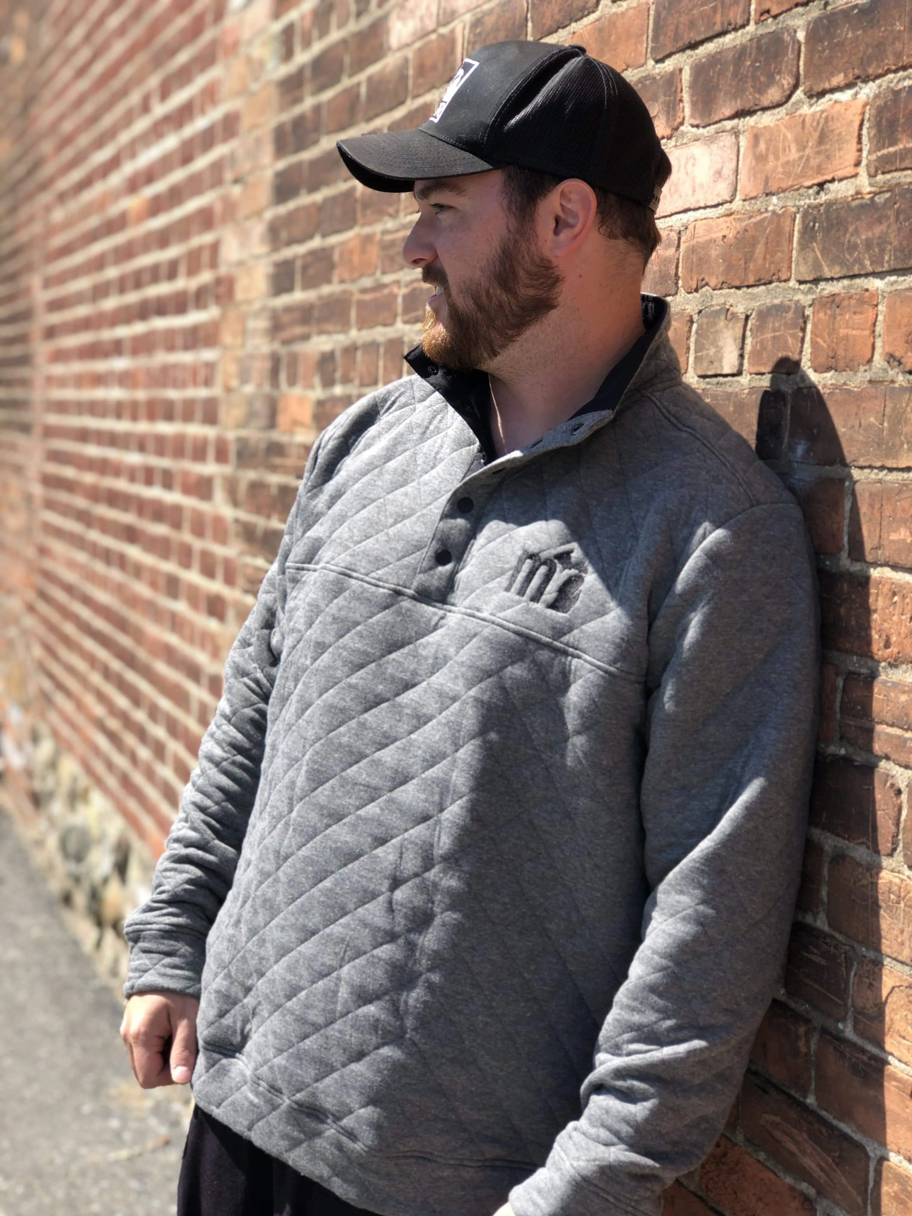 mi Quilted Snap Pullover