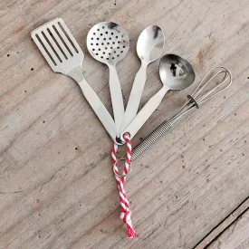 Miniature Metal Kitchen Utensils