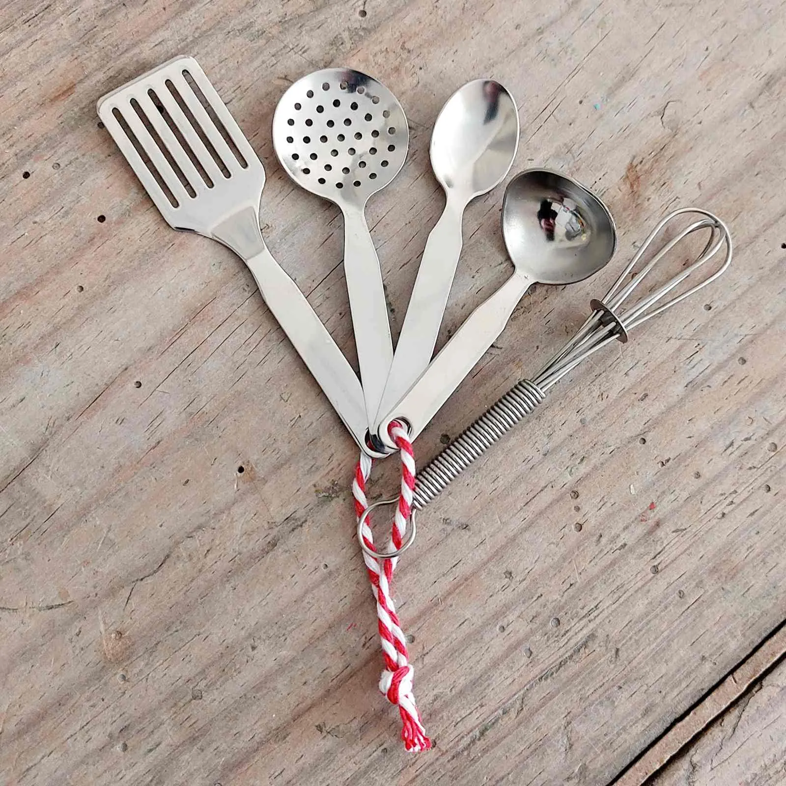 Miniature Metal Kitchen Utensils