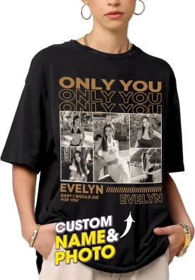 Mit & Mia Custom Bootleg Rap Tee Shirts - Vintage Graphic Tees for Boyfriend - Christmas, Birthday