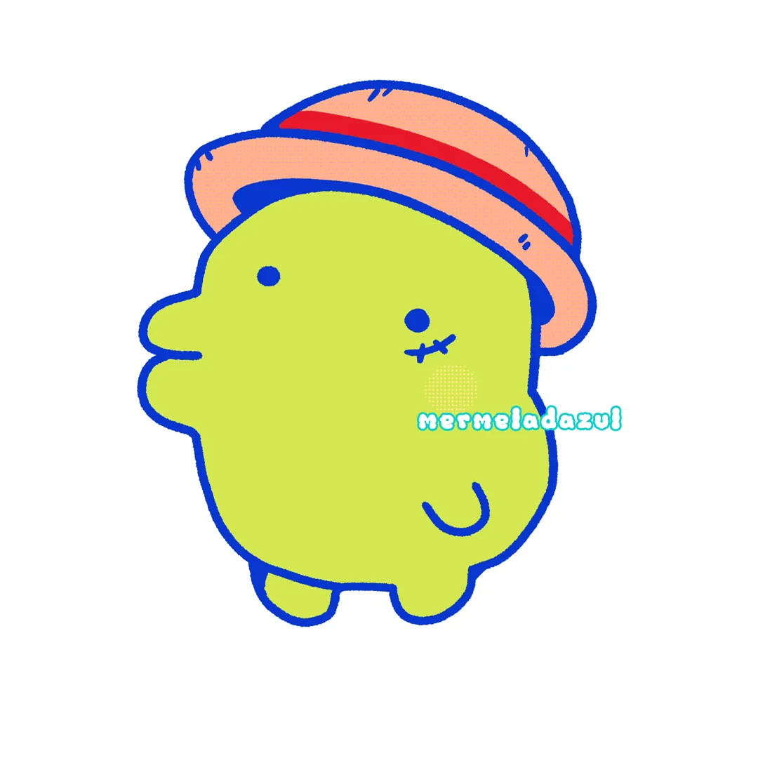 nakamagotchi glitter sticker