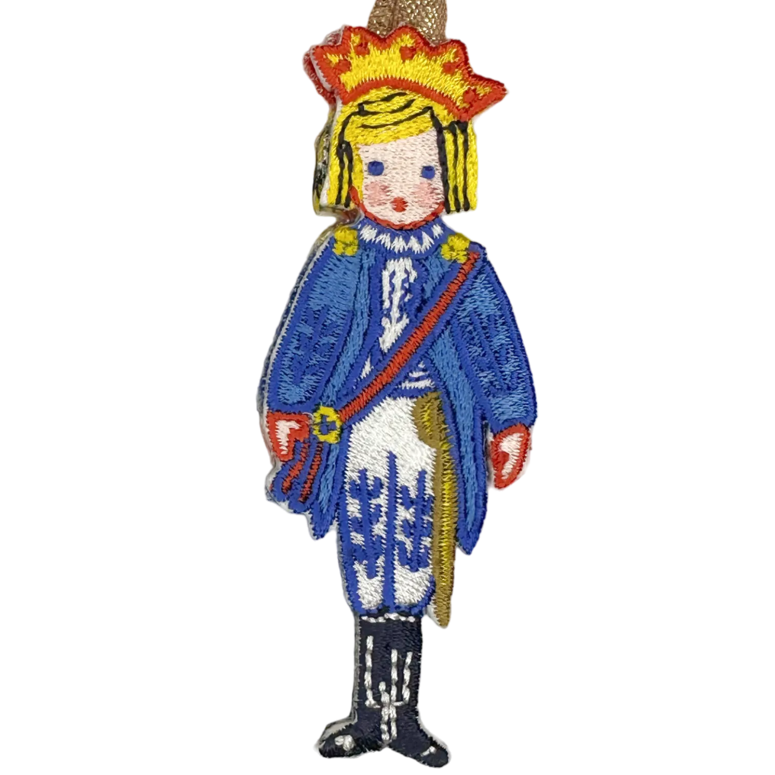 Nutcracker Embroidered Ornament - Drosselmeyer