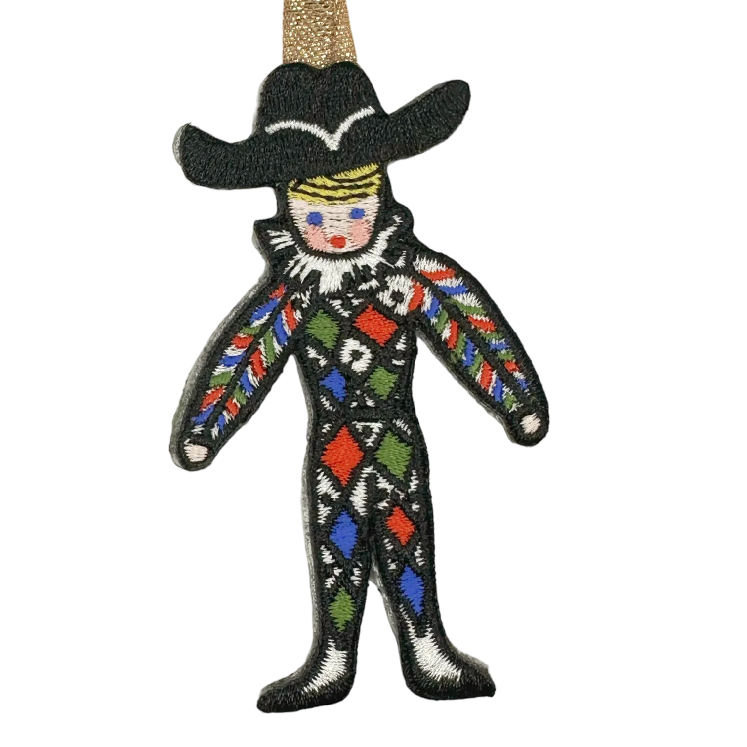 Nutcracker Embroidered Ornament - Drosselmeyer