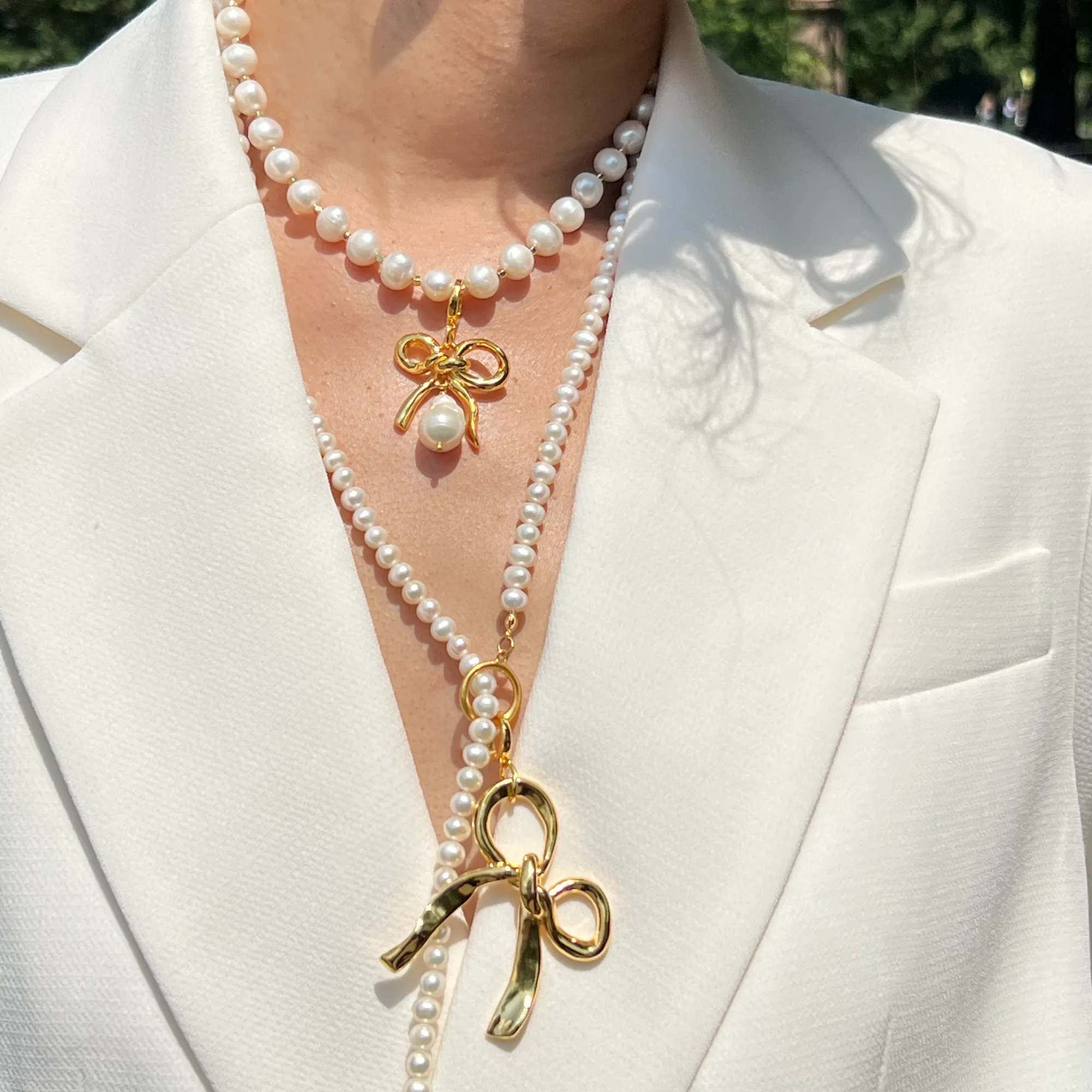Olympia Bow Clip-On Charm