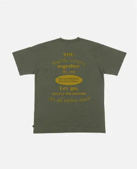 Patta Reflect And Manifest Washed T-Shirt (Beetle)