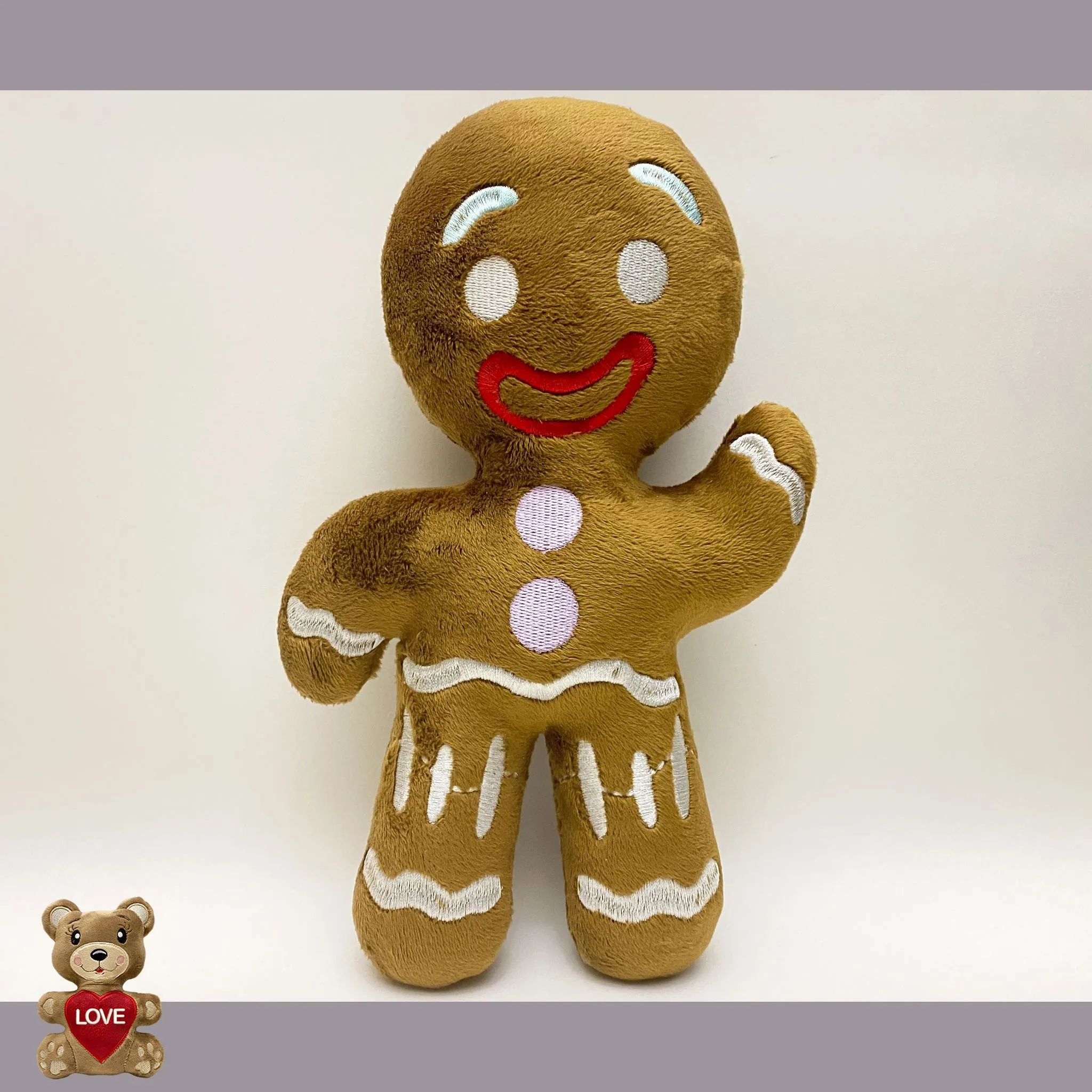 Personalised Gingerbread Stuffed toy - Custom Gifts For Children