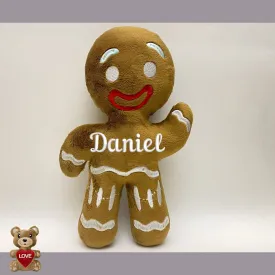 Personalised Gingerbread Stuffed toy - Custom Gifts For Children