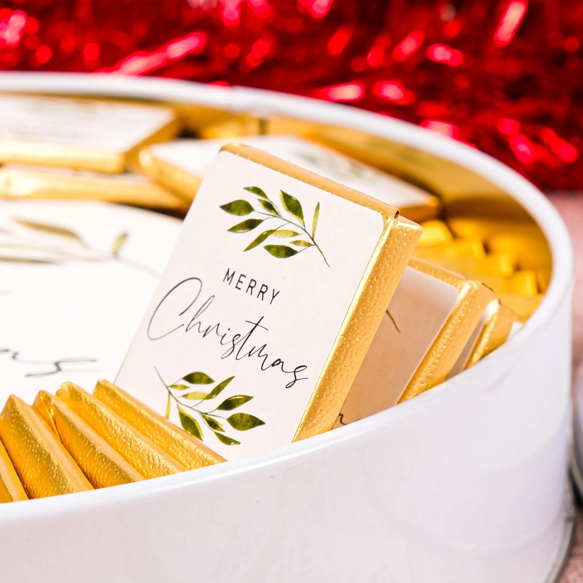 Personalized Christmas Gift, Chocolate Noel, New Year, Happy Holidays, Coworker, Merry Christmas Chocolate Favors, Handmade Gift, Custom Design