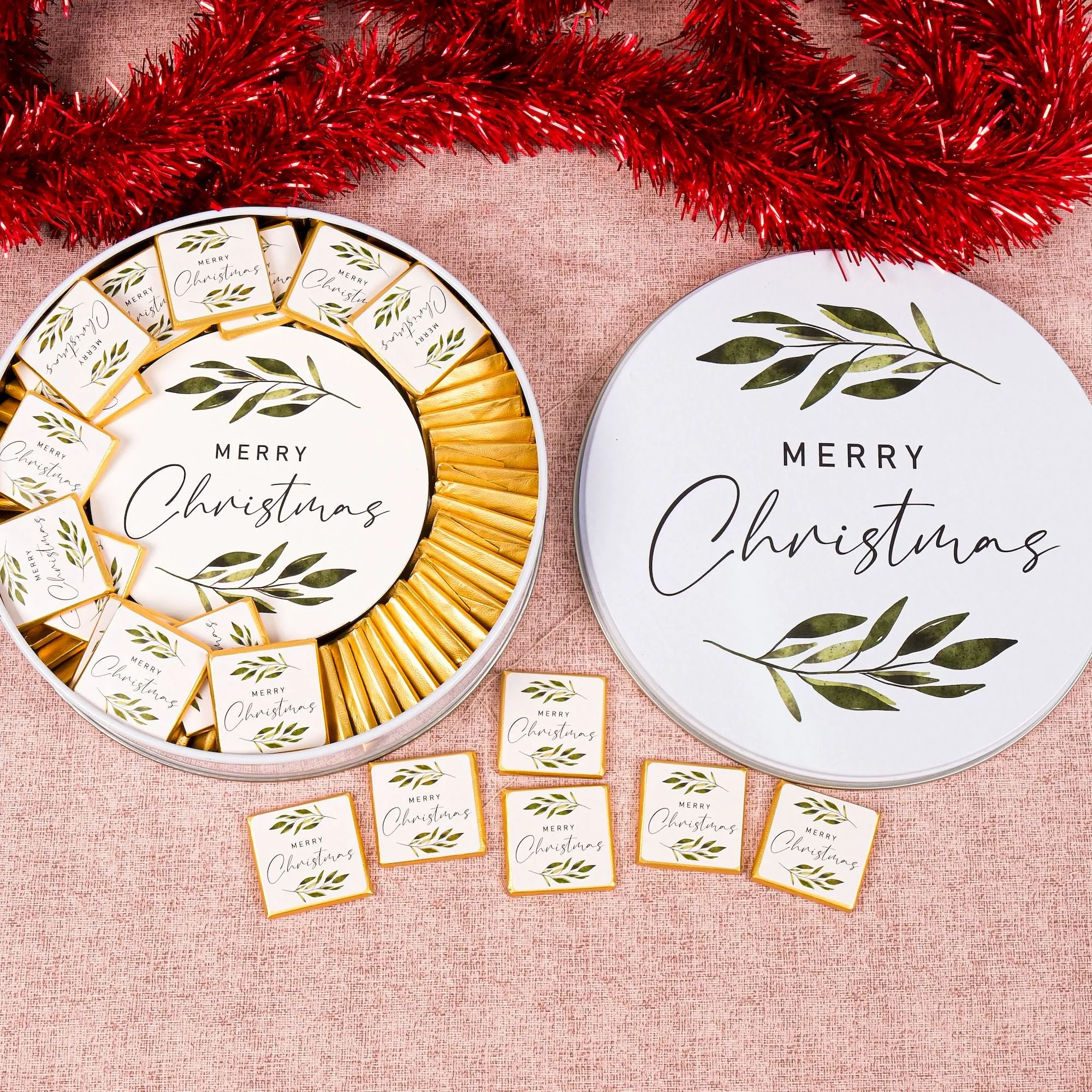 Personalized Christmas Gift, Chocolate Noel, New Year, Happy Holidays, Coworker, Merry Christmas Chocolate Favors, Handmade Gift, Custom Design