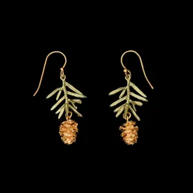 Pine Needle Earrings - Wire Drop