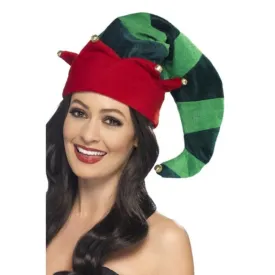 Plush Elf Hat - Green