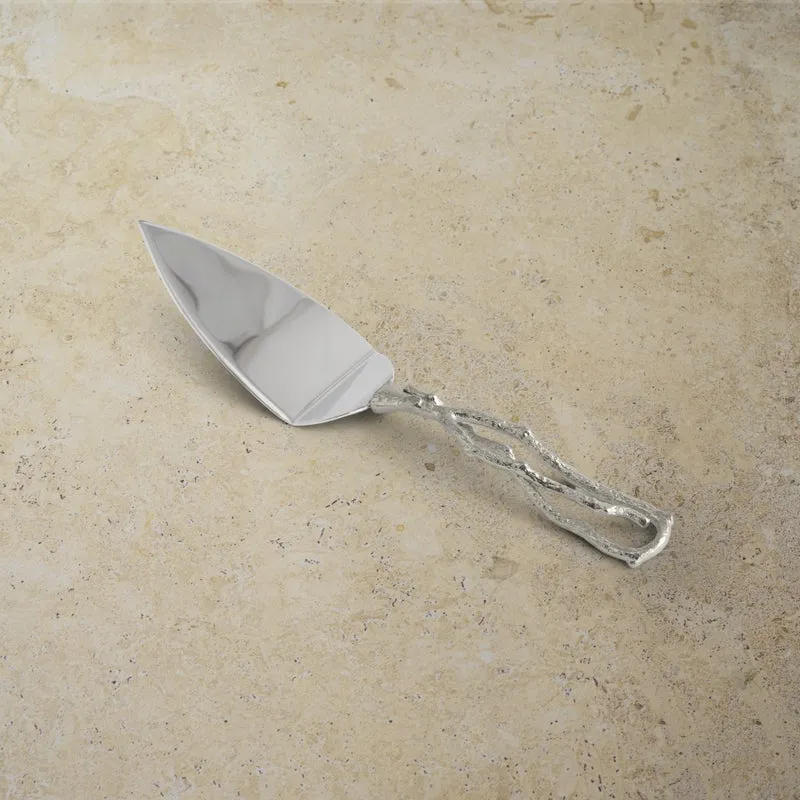 Pomegranate Silver & Gold Cake Knife